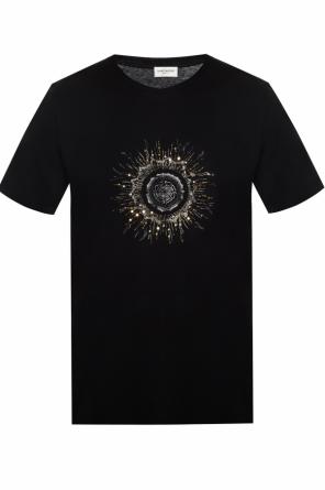 Embroidered t-shirt, zdjęcie 1 Embroidered t-shirt od Saint Laurent